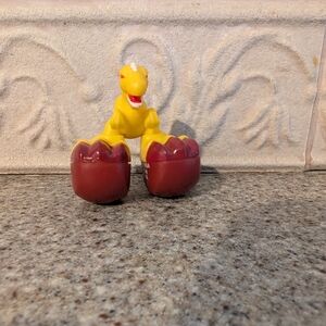 Yellow and Red Dinosaur Toy